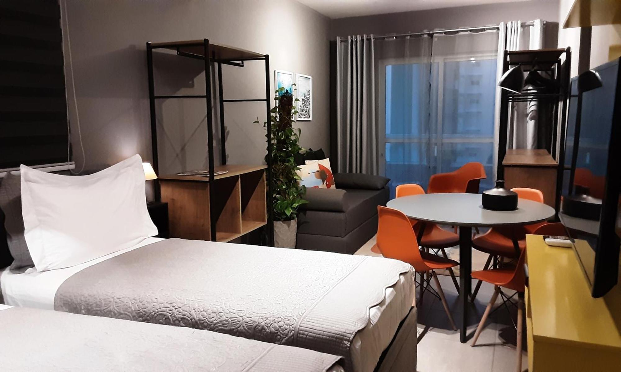 Varanda Mar - Estudio Em Santos Na Quadra Da Praia ภายนอก รูปภาพ
