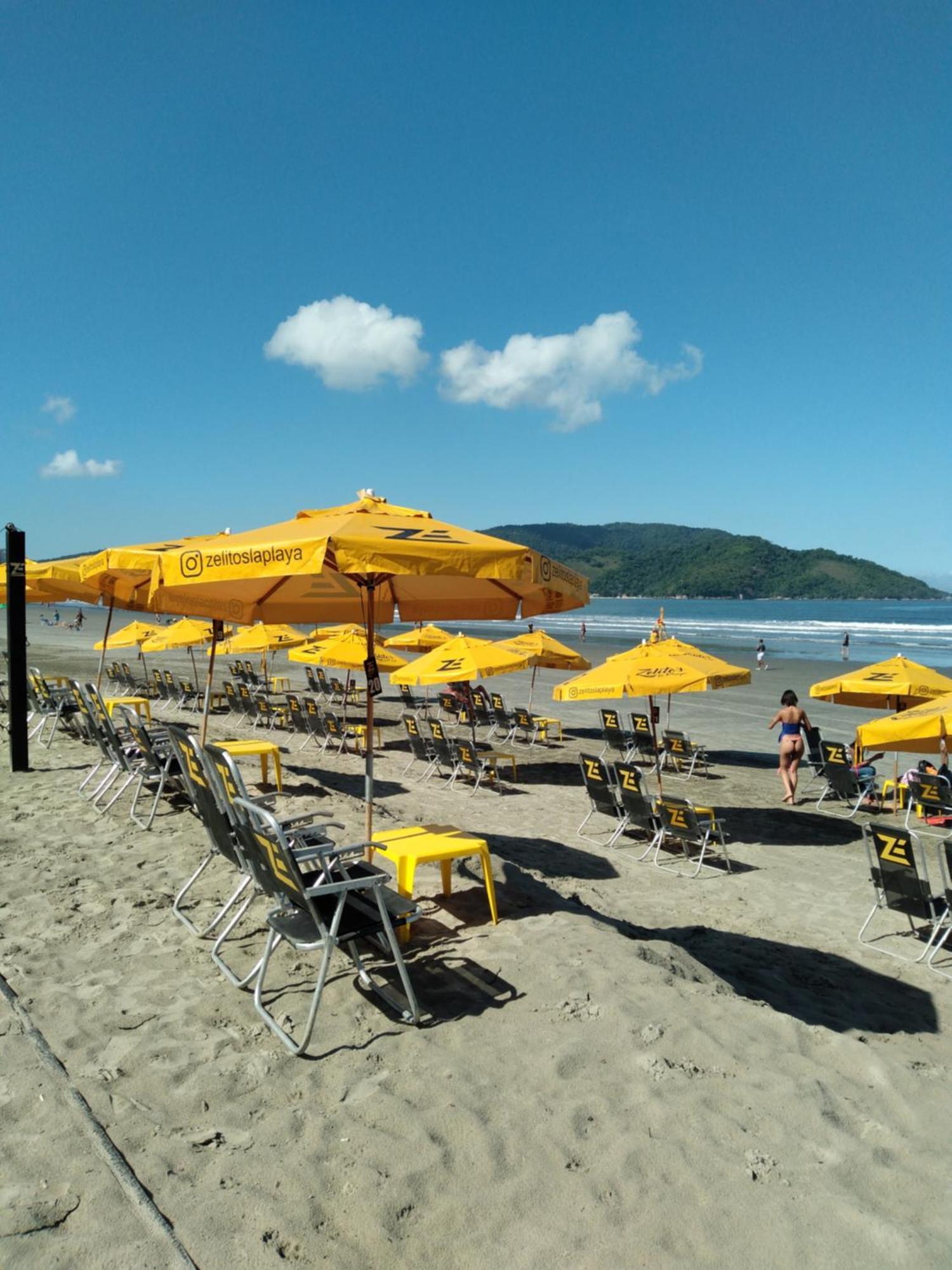 Varanda Mar - Estudio Em Santos Na Quadra Da Praia ภายนอก รูปภาพ