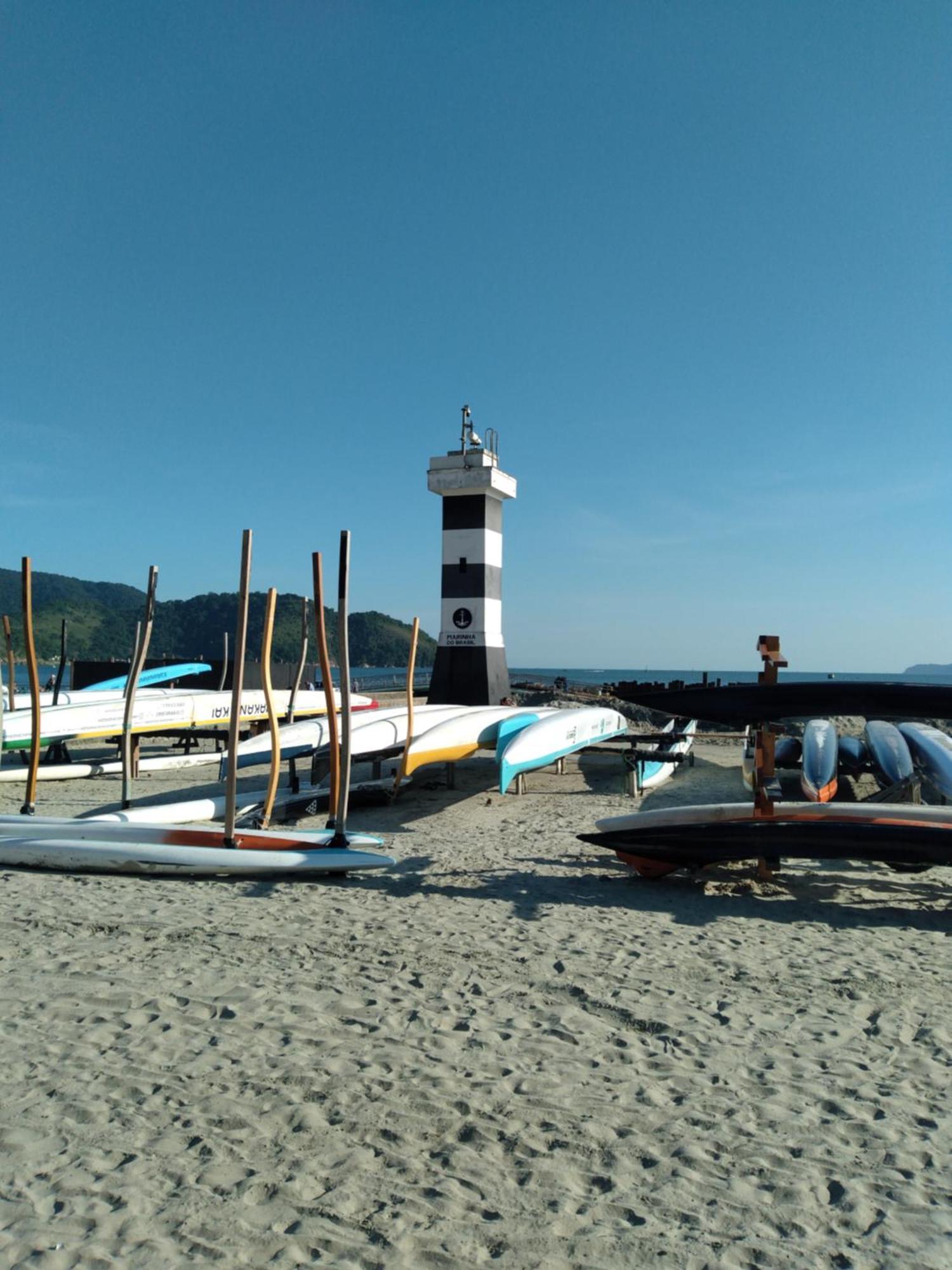 Varanda Mar - Estudio Em Santos Na Quadra Da Praia ภายนอก รูปภาพ